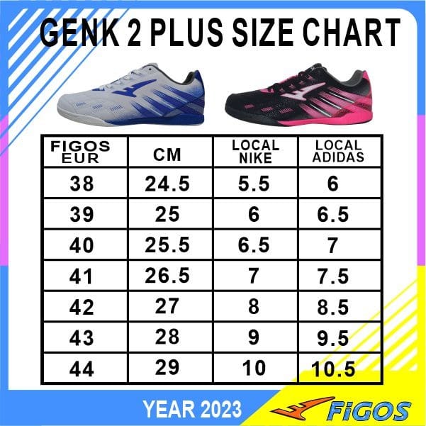 FIGOS GENK 2 PLUS FUTSAL ICE FOR MEN & WOMEN